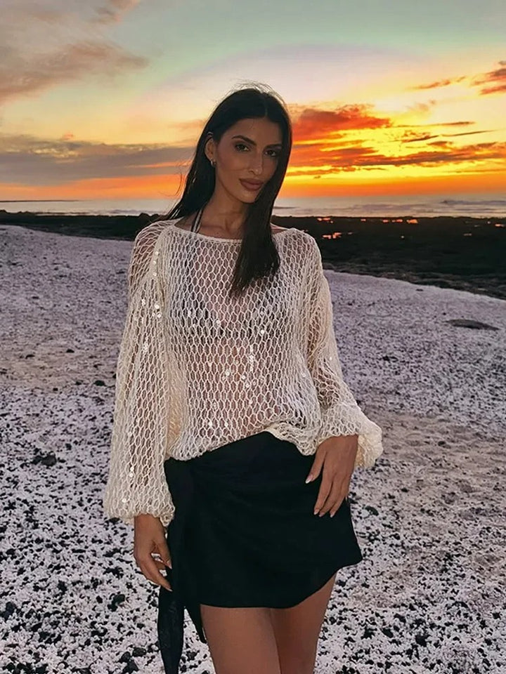 Natalia Boho Crochet Summer Beach Top