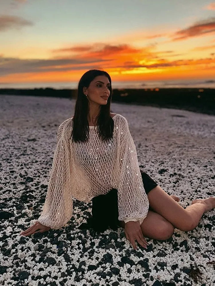 Natalia Boho Crochet Summer Beach Top