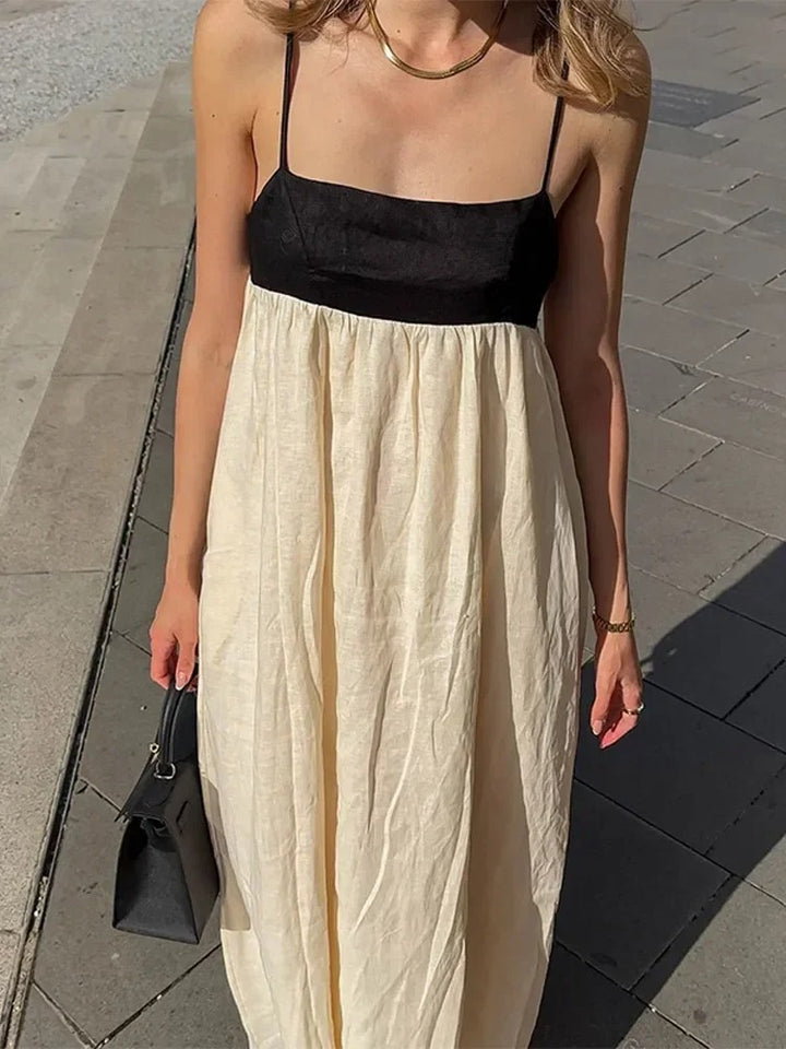 Amelia Summer Sleeveless Maxi Dress