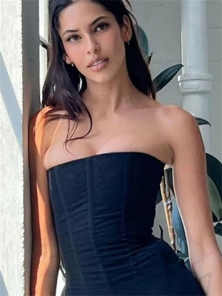 Lunelle Strapless Contour Summer Top