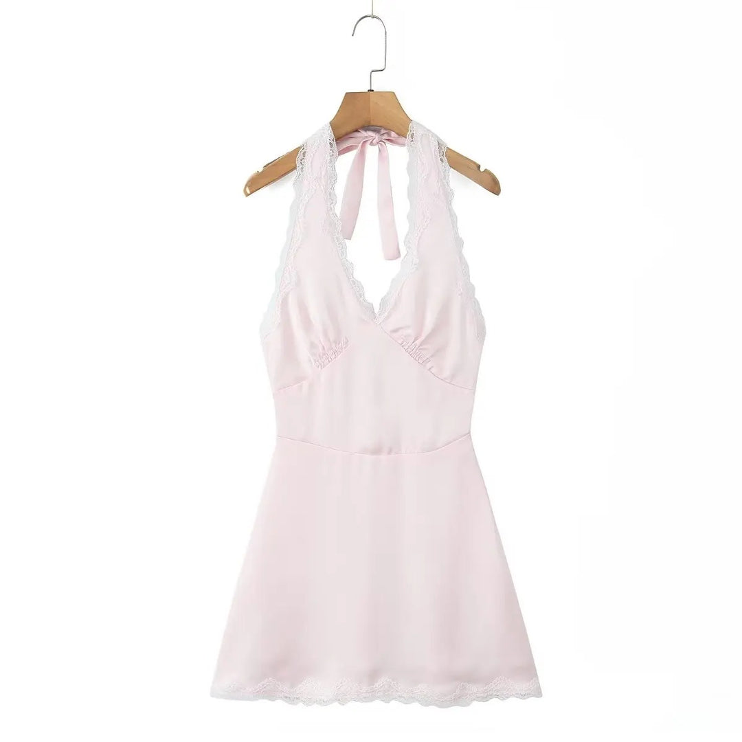Cassia Open Back Mini Dress