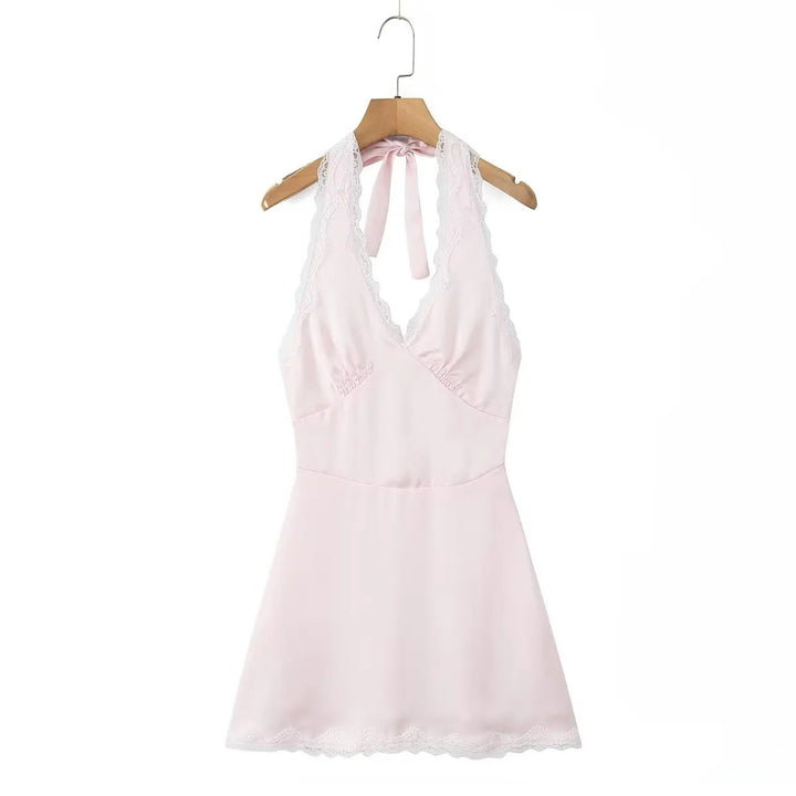 Cassia Open Back Mini Dress