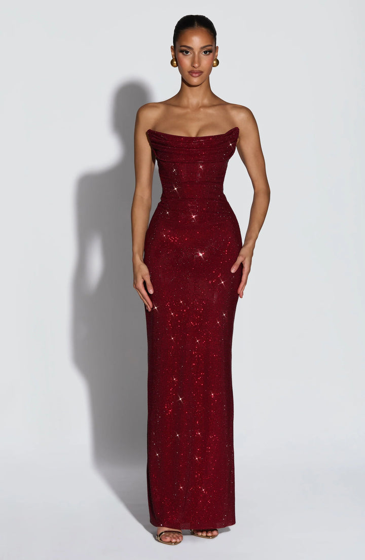 Bianca Corset Maxi Dress