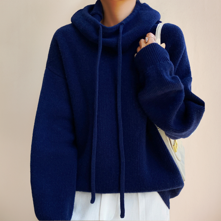 Scarlett Merino Turtleneck Hoodie